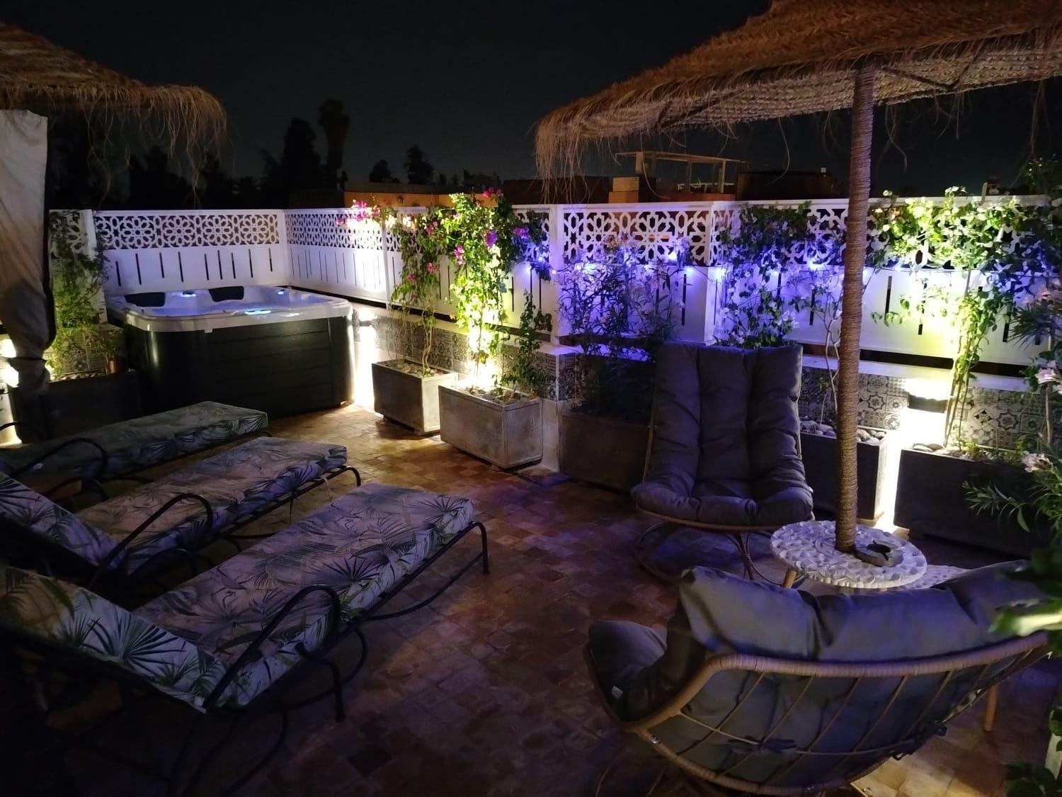Riad & Spa Sous Le Soleil Chez Jerome Et Pamela Suite Africaine Marrakesh Exterior foto